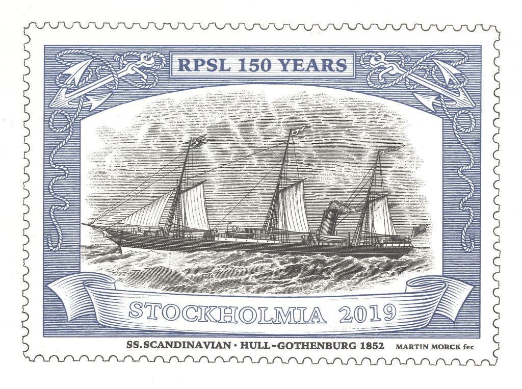 RPSL Stockholmia ship logo