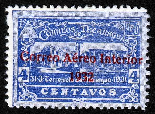 Nicaragua 1932 overprint