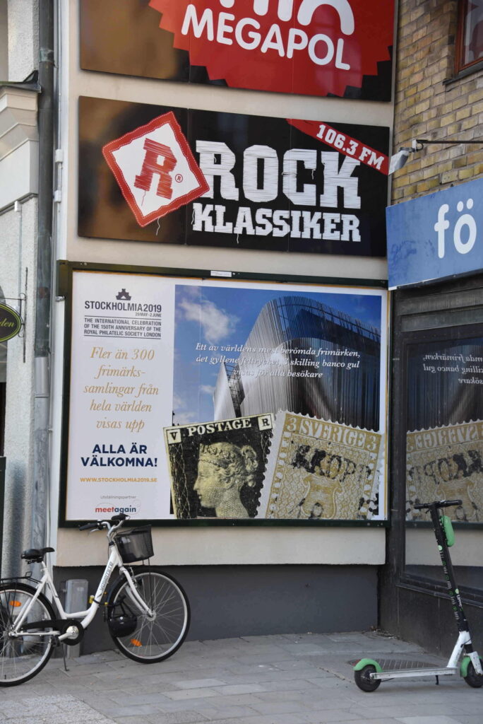 Stockholmia advertising