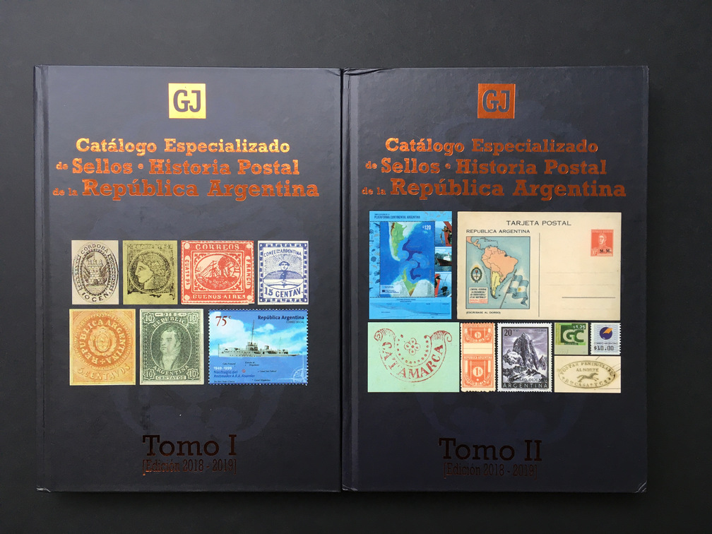 Catalogo Especializado de Sellos e Historia Postal de la Republica Argentina - The "GJ Catalogue"
