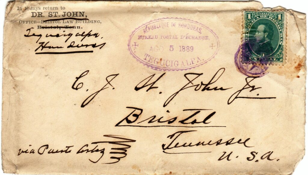 Honduras St. John Correspondence