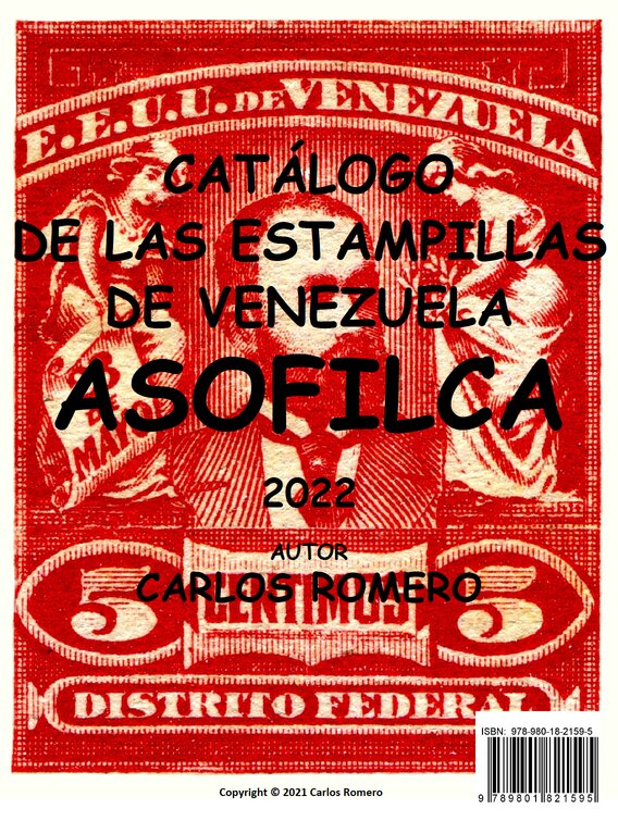 Asofilca Venezuela Specialized Stamp Catalogue