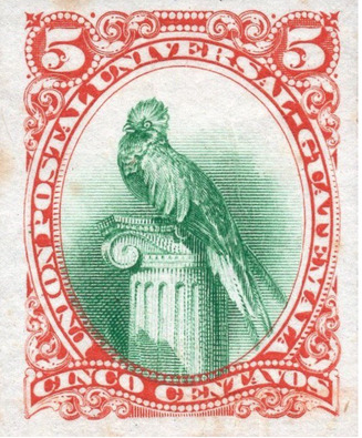 Quetzal Guatemala Stamp